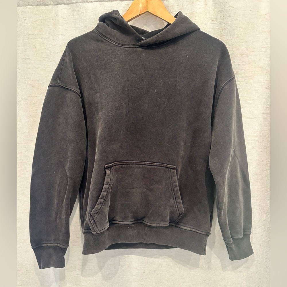 Abercrombie & Fitch Black Wash Hoodie